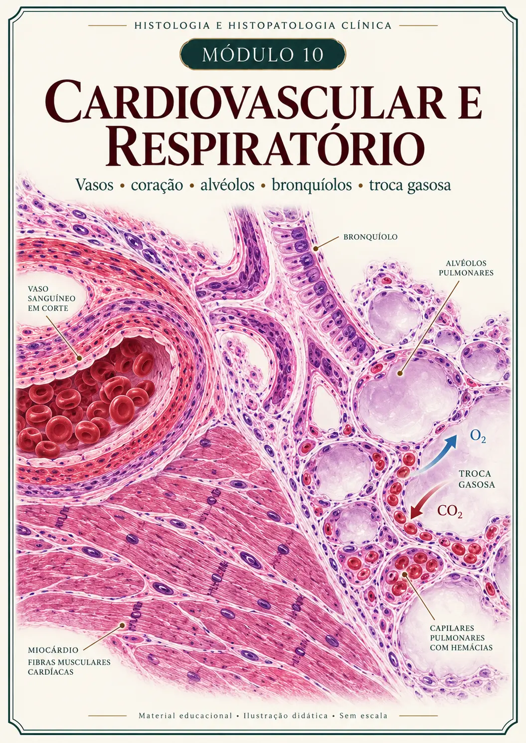 Módulo 10 — Cardiovascular e Respiratório